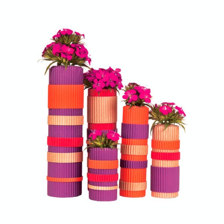 Carton ondulé 50 x 35cm set de 15 couleurs - Maildor - Rougier et Plé