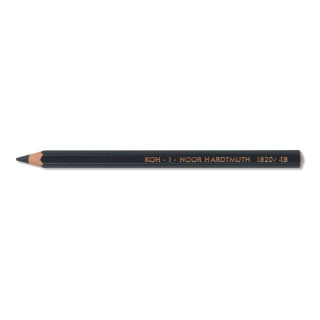 Crayon graphite ø10mm Black Sun 6B - Koh I Noor - Rougier et Plé