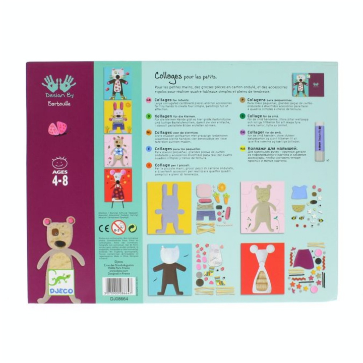 Coffret Collage des petits chats - Djeco - Rougier et Plé