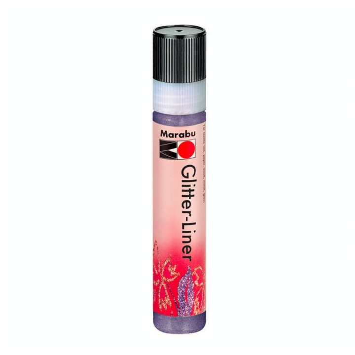 Peinture dimensionnelle Glitter Liner 25ml - Marabu - Rougier et Plé