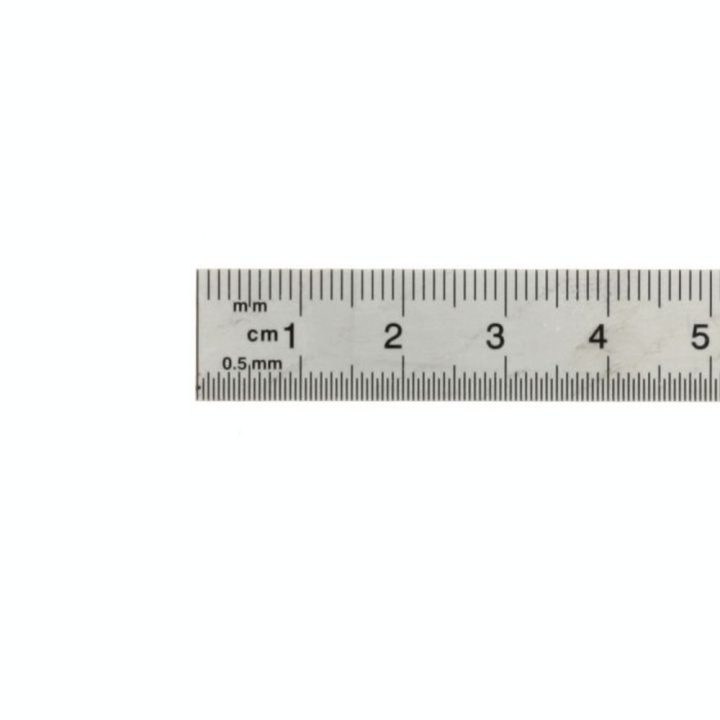 Réglet en inox gradué 2 faces 20cm flexible - Wonday - Rougier et Plé