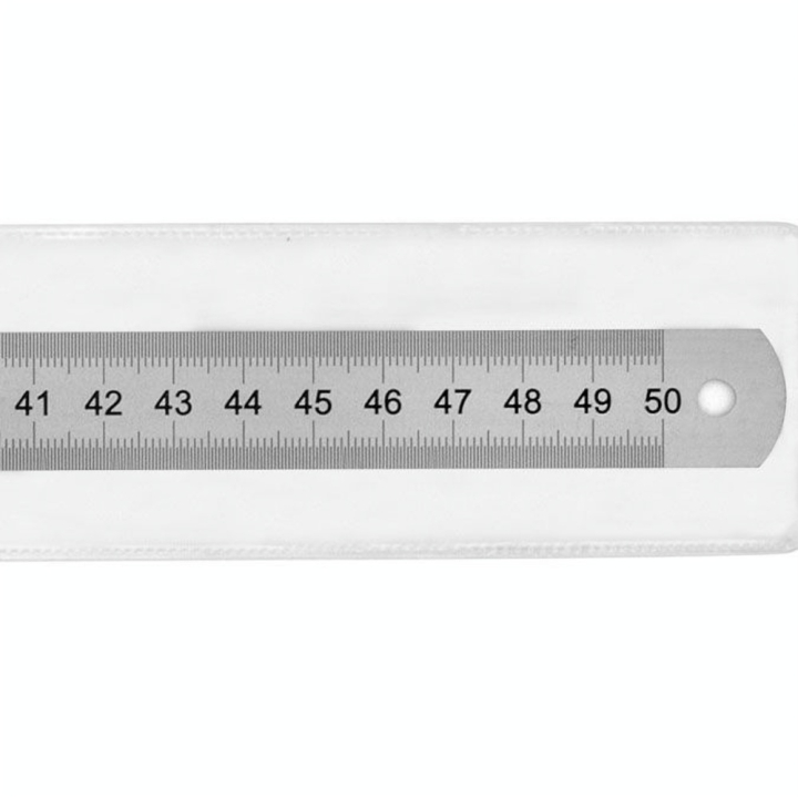 Réglet en inox gradué 2 faces 50cm flexible - Wonday - Rougier et Plé