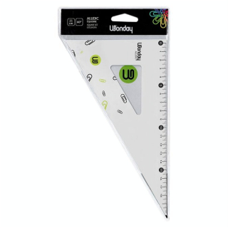 Équerre en aluminium 60° 21cm - Wonday - Rougier et Plé