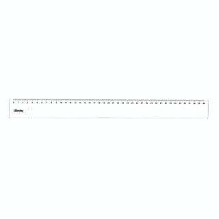 Règle plate en plastique graduée 40cm - Wonday - Rougier et Plé