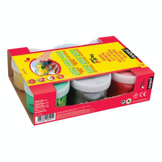 Gouache au doigt Tactilcolor Kit 6 x 80 ml - Pébéo - Rougier et Plé