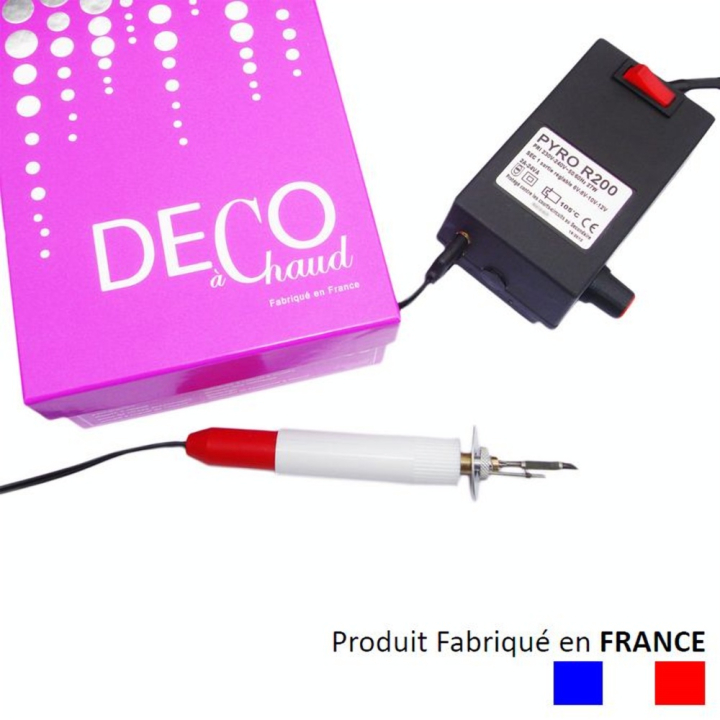 Appareil de décoration à chaud multifonctions R200 - Scrapyro - Rougier et Plé