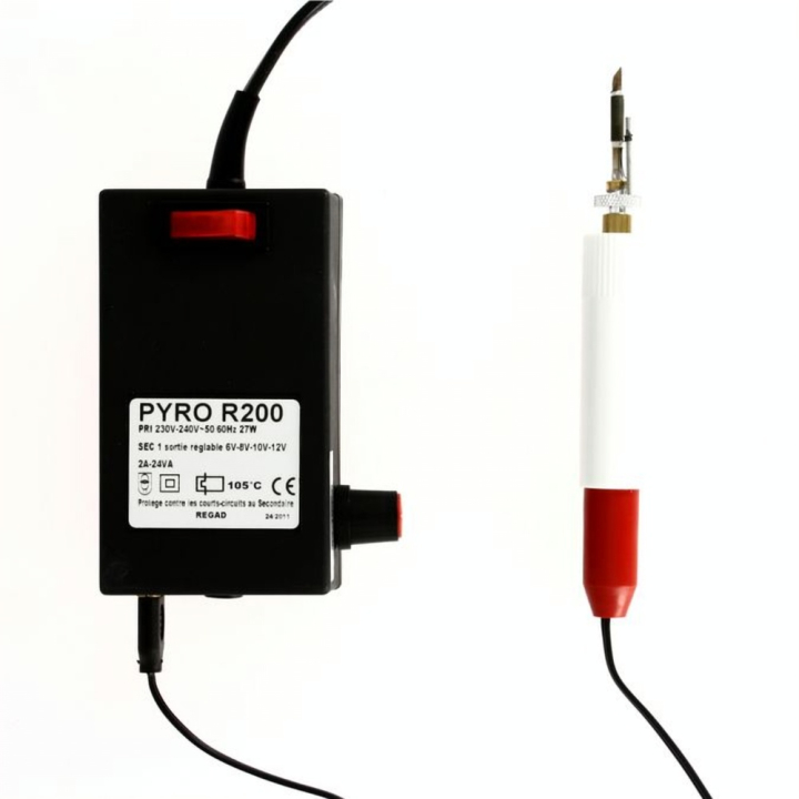 Appareil de décoration à chaud multifonctions R200 - Scrapyro - Rougier et Plé