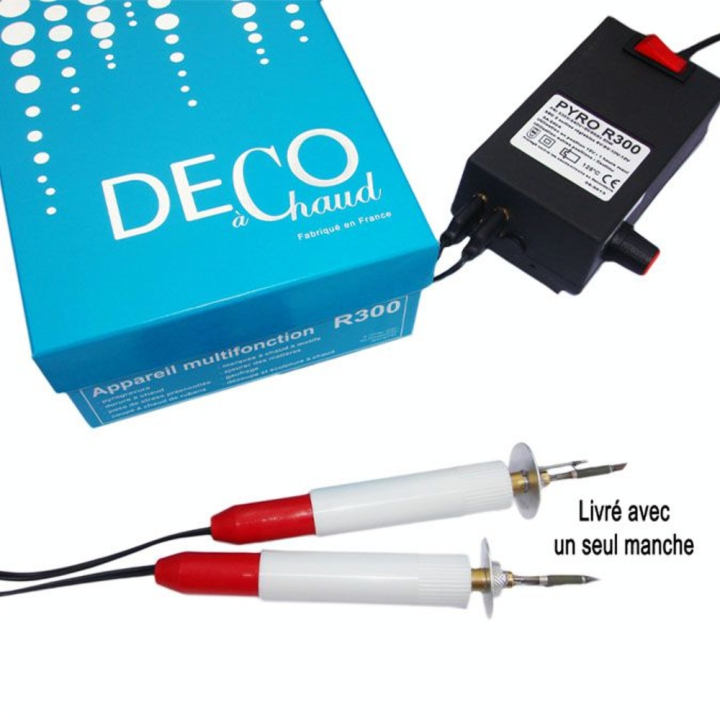 Appareil de décoration à chaud multifonctions R300 - Scrapyro - Rougier et Plé