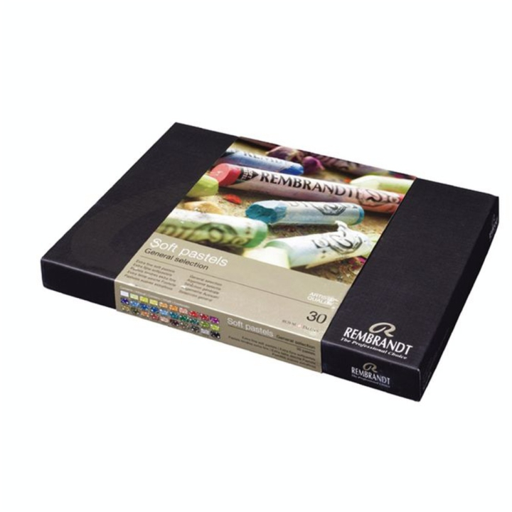 Boîte pastels secs 30 couleurs assorties - Rembrandt - Rougier et Plé