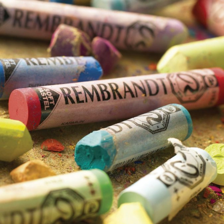 Boîte pastels secs 30 couleurs assorties - Rembrandt - Rougier et Plé