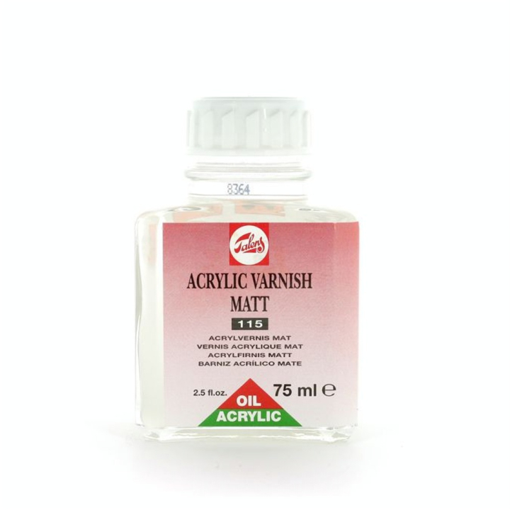 Vernis acrylique mat 75ml - Talens - Rougier et Plé
