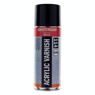 Vernis acrylique pour huile et acrylique aérosol 400ml brillant  - Amsterdam - Rougier et Plé
