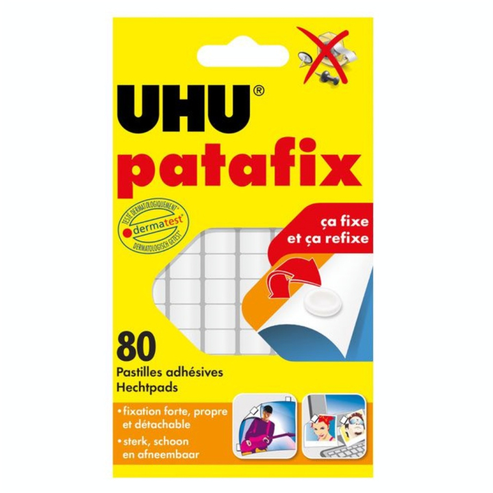 Patafix blanche 80 pastilles - Uhu - Rougier et Plé