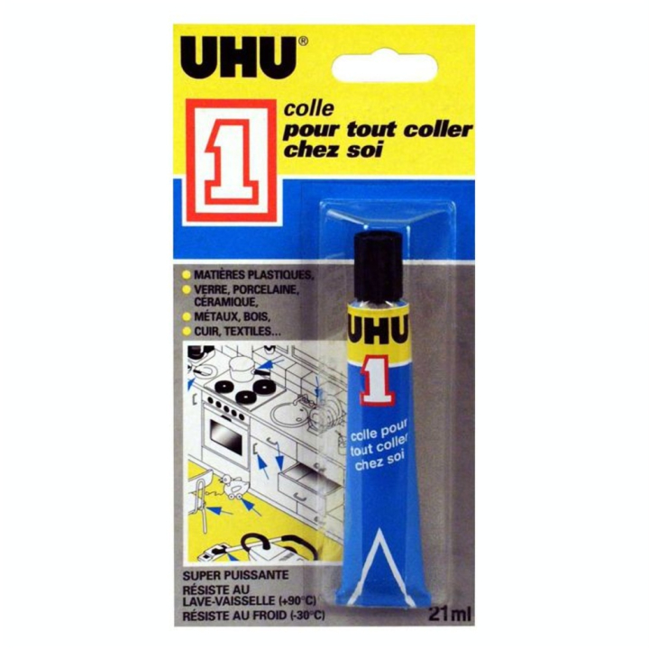 Colle multi-réparations 21ml - Uhu - Rougier et Plé