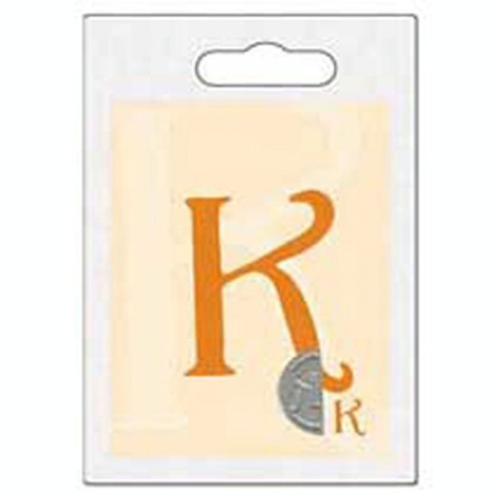Cachet double initiale K - Aladine - Rougier et Plé