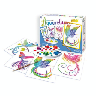 Aquarellum Junior Oiseaux Du Paradis - Sentosphère - Rougier et Plé