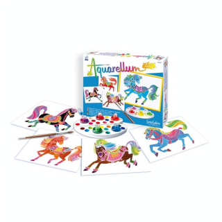 Aquarellum Chevaux - Sentosphère - Rougier et Plé