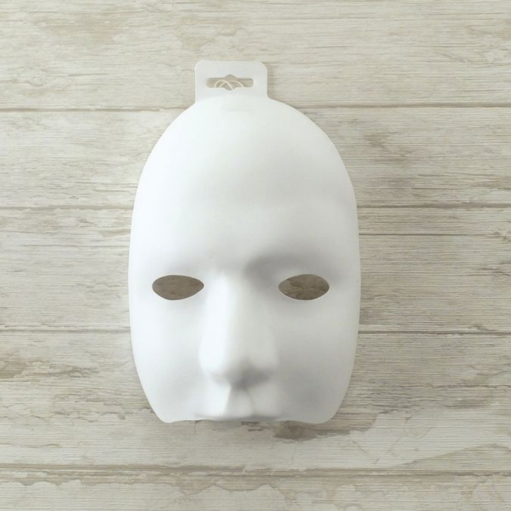 Masque demi-visage à décorer vénitien - Graine Créative - Rougier et Plé