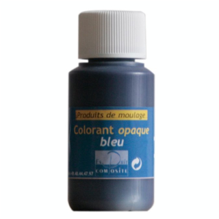 Colorant liquide opaque pour résine 100g bleu - Esprit Composite - Rougier et Plé