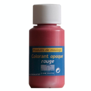 Colorant liquide opaque pour résine 100g rouge - Esprit Composite - Rougier et Plé