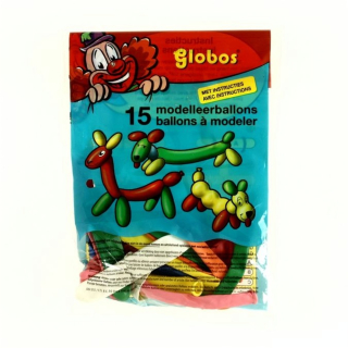 Ballons de baudruche à modeler set de 15 assortis - Divers - Rougier et Plé