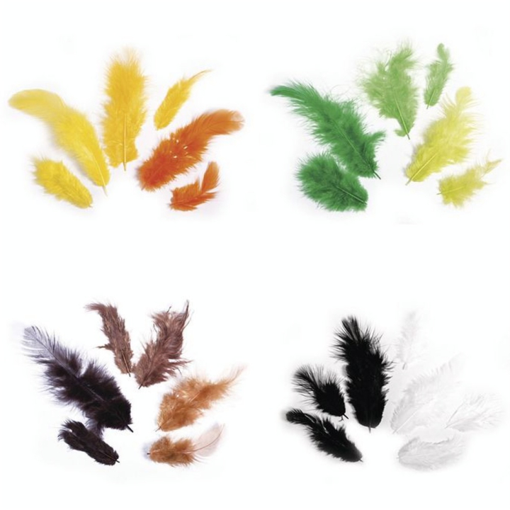 Plumes décoratives 3-10 cm Sachet de 10 g - Rayher - Rougier et Plé