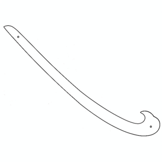 Curvigraphe en altuglas 70cm - Graphoplex - Rougier et Plé