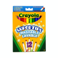 Feutre de coloriage lavables pochette de 12 - Crayola - Rougier et Plé