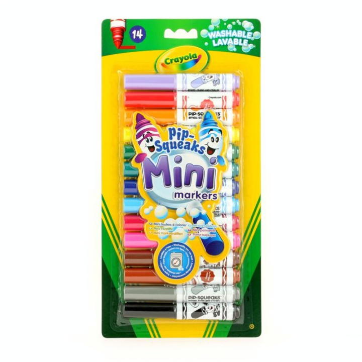 Feutre de coloriage miniatures set de 14 - Crayola - Rougier et Plé