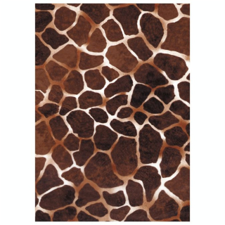 Papier 30 x 40cm 209 girafe - Décopatch - Rougier et Plé