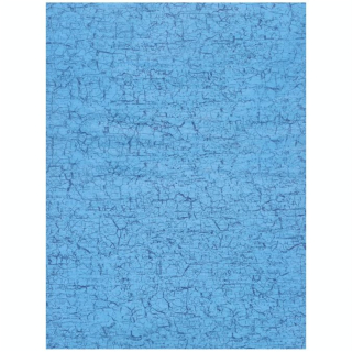 Papier 30 x 40cm 302 faux uni turquoise - Décopatch - Rougier et Plé