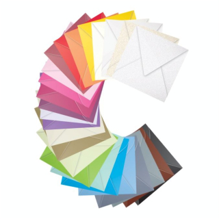Enveloppes faire part Pollen 140 x 140 mm 120 g/m² 20 pcs - Clairefontaine - Rougier et Plé