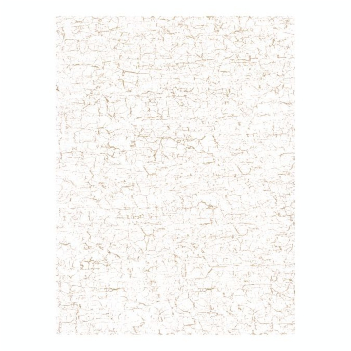 Papier 30 x 40cm 444 faux uni blanc - Décopatch - Rougier et Plé