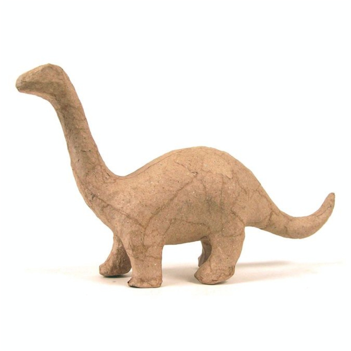 Objet en papier mâché brontosaure - Décopatch - Rougier et Plé