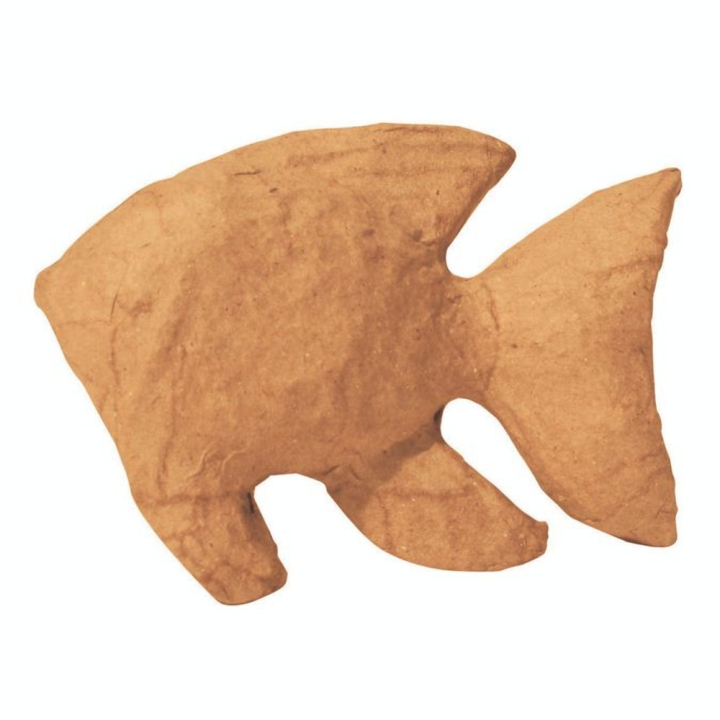 Objet en papier mâché petit poisson - Décopatch - Rougier et Plé