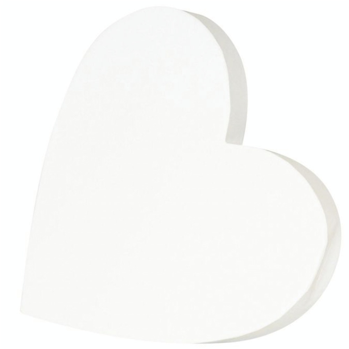 Coeur plein en papier mâché - Décopatch - Rougier et Plé