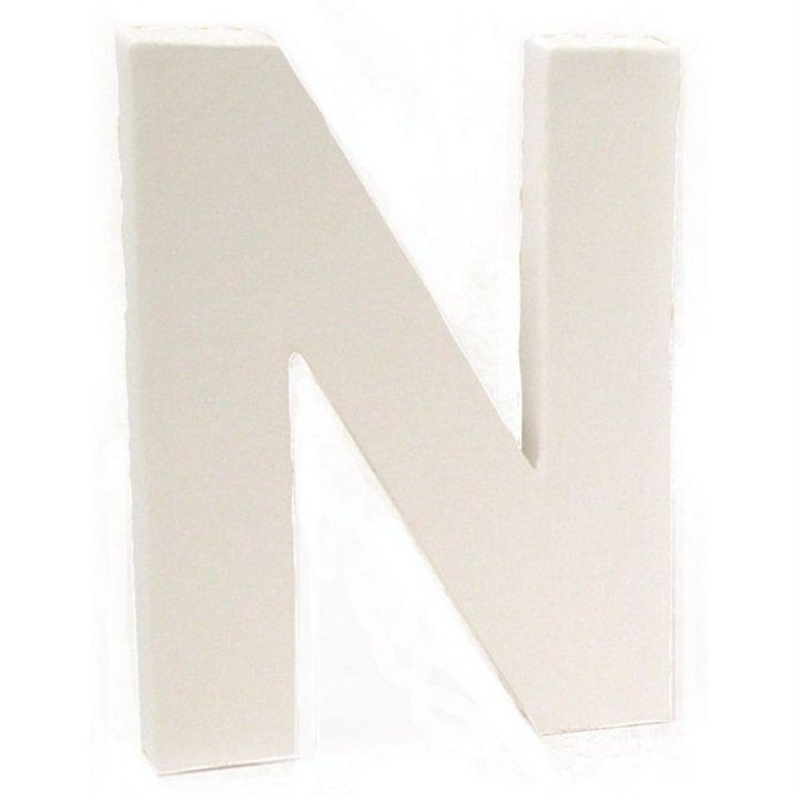 Lettre en papier mâché 12cm N - Décopatch - Rougier et Plé