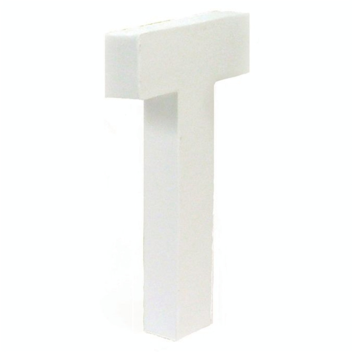 Lettre en papier mâché 12cm T - Décopatch - Rougier et Plé