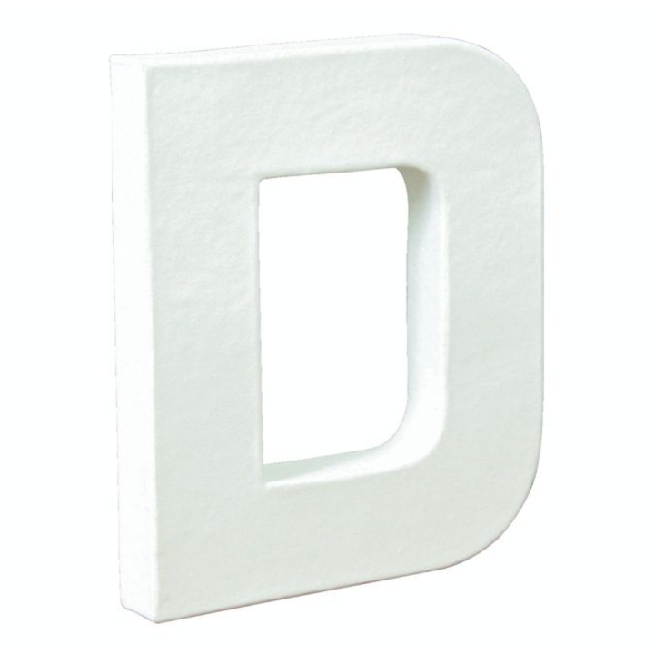 Lettre en papier mâché 20.5cm D - Décopatch - Rougier et Plé