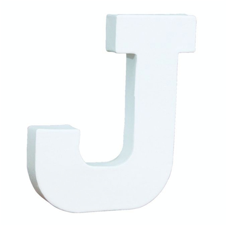 Lettre en papier mâché 20.5cm J - Décopatch - Rougier et Plé
