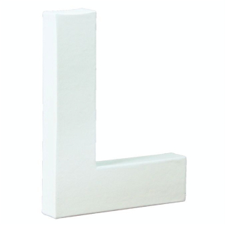Lettre en papier mâché 20.5cm L - Décopatch - Rougier et Plé