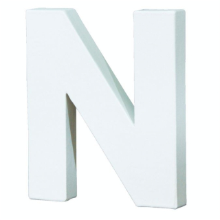 Lettre en papier mâché 20.5cm N - Décopatch - Rougier et Plé