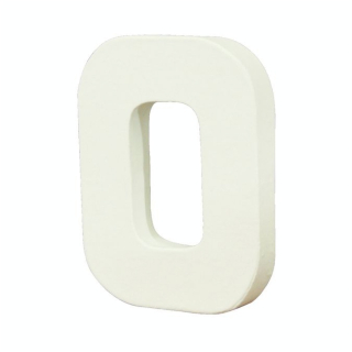Lettre en papier mâché 20.5cm O - Décopatch - Rougier et Plé