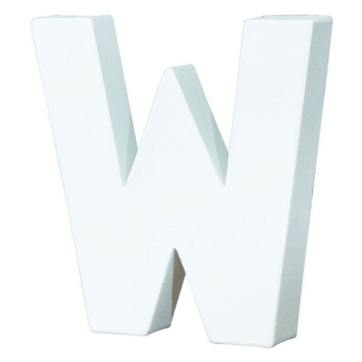 Lettre en papier mâché 20.5cm W - Décopatch - Rougier et Plé