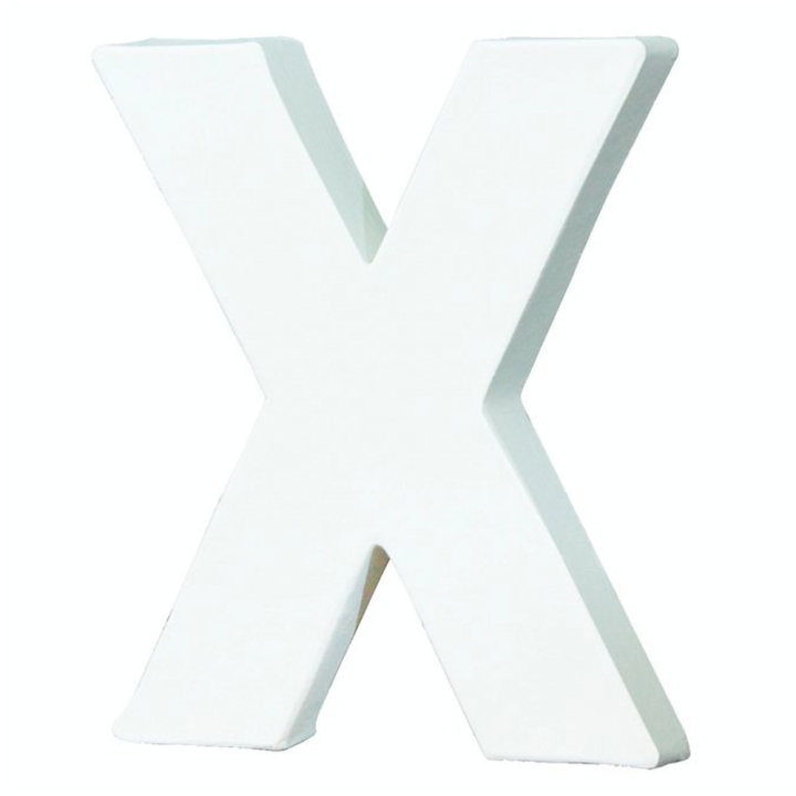 Lettre en papier mâché 20.5cm X - Décopatch - Rougier et Plé