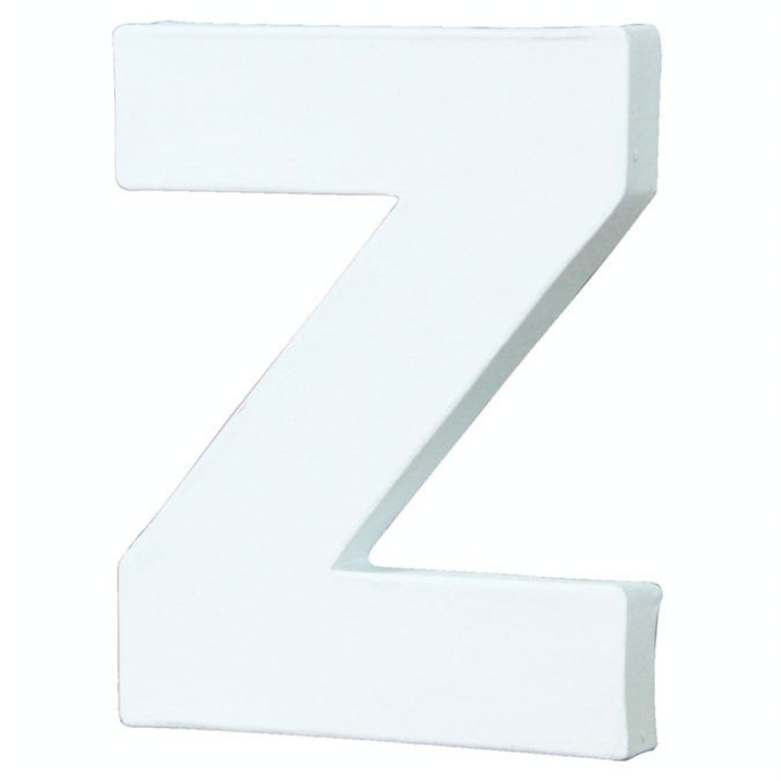 Lettre en papier mâché 20.5cm Z - Décopatch - Rougier et Plé