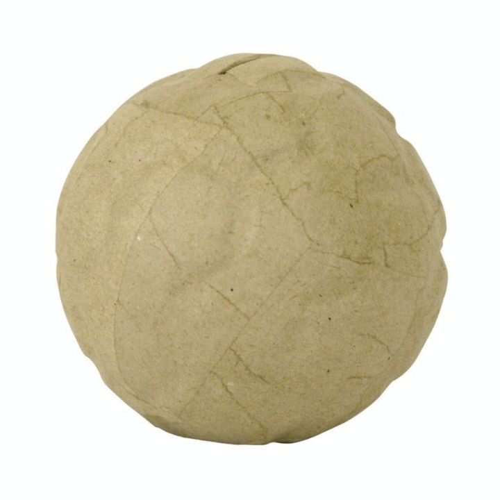 Objet en papier mâché ballon de foot - Décopatch - Rougier et Plé