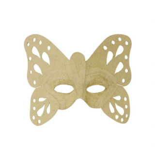Masque de papillon en papier mâché - Décopatch - Rougier et Plé