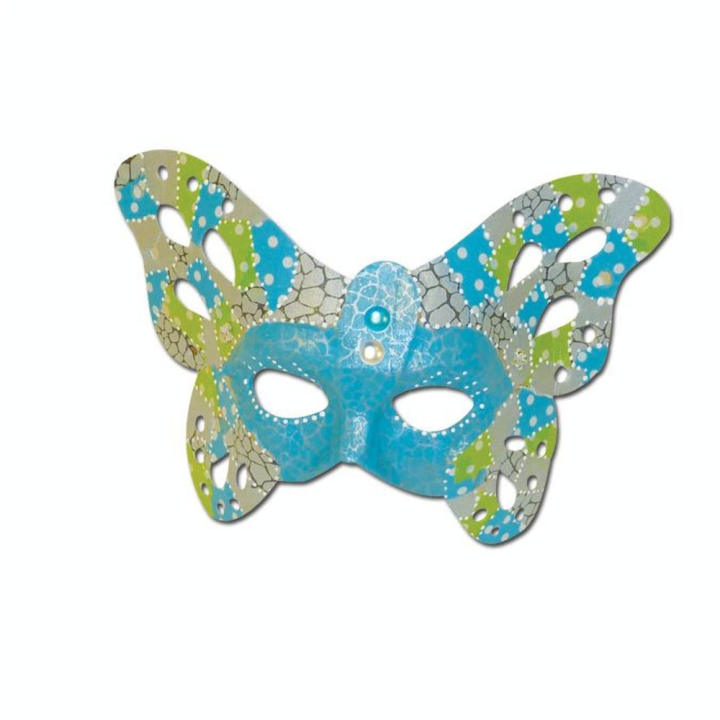 Masque de papillon en papier mâché - Décopatch - Rougier et Plé
