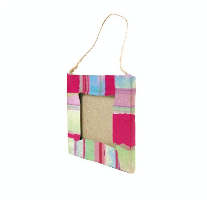 Cadre en papier mâché carré 8 cm - Décopatch - Rougier et Plé